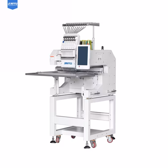 Máquinas de bordar de 2 cabeças chinesas computadorizadas únicas Máquina de bordar de alta velocidade