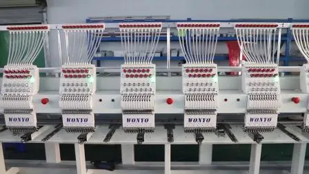 Máquina de bordar multifuncional com 10 cabeças para máquinas de vestuário Sinsim Embroidery Machiens